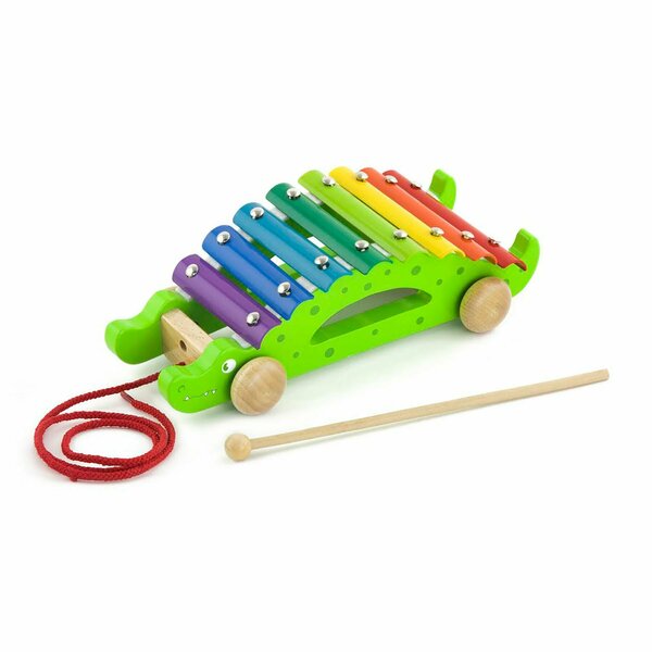 The Original Toy Co Crocodile Pull-Along Xylophone 50342